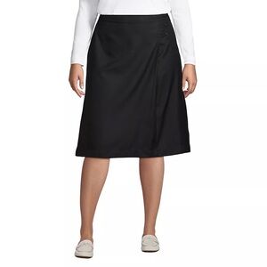 NWT Land’s End Classic Minimalist A-Line Skirt